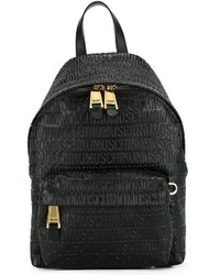 Женский черный рюкзак от Moschino