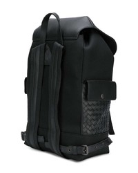 Мужской черный рюкзак от Bottega Veneta