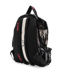 Мужской черный рюкзак от N°21