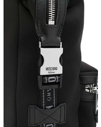 Женский черный рюкзак от Moschino