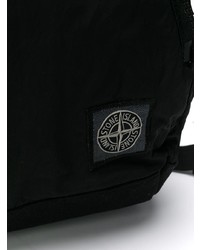 Мужской черный рюкзак от Stone Island