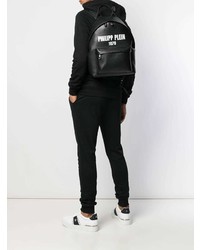 Мужской черный рюкзак от Philipp Plein