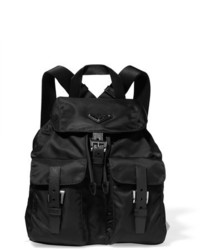 Женский черный рюкзак от Prada