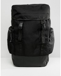 Мужской черный рюкзак от Pull&Bear