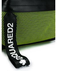 Мужской черный рюкзак от DSQUARED2