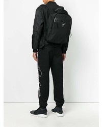 Мужской черный рюкзак от Giuseppe Zanotti Design