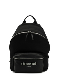 Мужской черный рюкзак от Roberto Cavalli