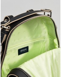 Женский черный рюкзак от Armani Jeans