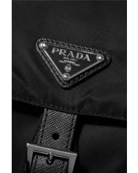 Женский черный рюкзак от Prada