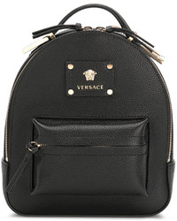 Женский черный рюкзак от Versace
