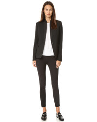 Женский черный сатиновый пиджак от Rag & Bone