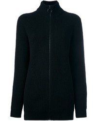 Женский черный свитер на молнии от Akris Punto