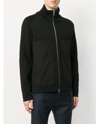 Мужской черный свитер на молнии от Études