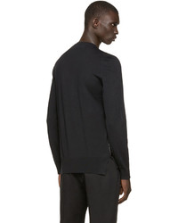 Мужской черный свитер на молнии от DSQUARED2