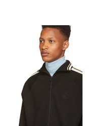 Мужской черный свитер на молнии от Isabel Marant