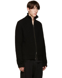 Мужской черный свитер на молнии от Haider Ackermann