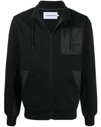 Мужской черный свитер на молнии от Calvin Klein Jeans