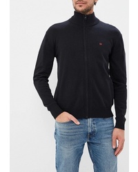 Мужской черный свитер на молнии от Calvin Klein Jeans