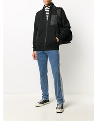 Мужской черный свитер на молнии от Calvin Klein Jeans