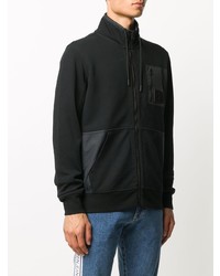 Мужской черный свитер на молнии от Calvin Klein Jeans