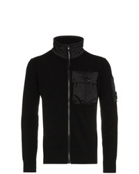 Мужской черный свитер на молнии от CP Company
