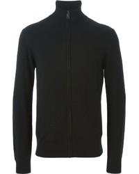 Мужской черный свитер на молнии от Dolce & Gabbana