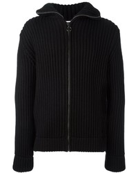 Мужской черный свитер на молнии от Dondup