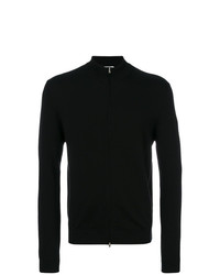 Мужской черный свитер на молнии от Fashion Clinic Timeless