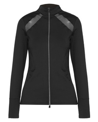 Женский черный свитер на молнии от Heroine Sport