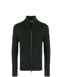Мужской черный свитер на молнии от Iris von Arnim