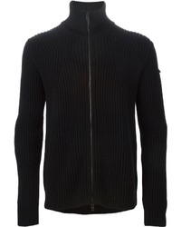 Мужской черный свитер на молнии от Isabel Benenato