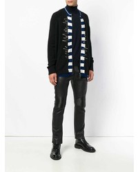 Мужской черный свитер на молнии от Haider Ackermann