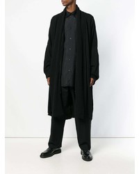 Мужской черный свитер на молнии от Yohji Yamamoto