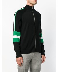 Мужской черный свитер на молнии от Diesel