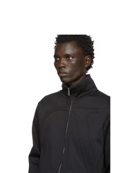 Мужской черный свитер на молнии от Valentino