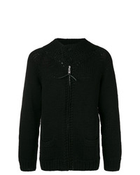 Мужской черный свитер на молнии от Yohji Yamamoto