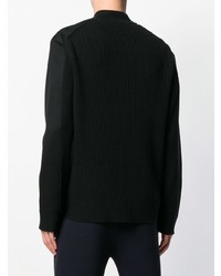 Мужской черный свитер на молнии от Blackbarrett