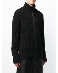 Мужской черный свитер на молнии от Ann Demeulemeester Grise