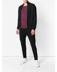 Мужской черный свитер на молнии от Kenzo