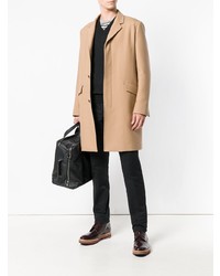 Мужской черный свитер с v-образным вырезом от Tagliatore