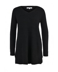 Женский черный свитер с v-образным вырезом от Glamorous