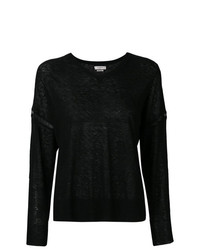 Женский черный свитер с v-образным вырезом от Isabel Marant Etoile