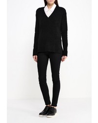 Женский черный свитер с v-образным вырезом от Levi's