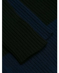 Женский черный свитер с v-образным вырезом от Kenzo