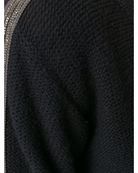 Женский черный свитер с v-образным вырезом от Jo No Fui