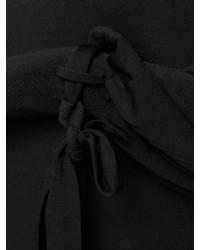 Женский черный свитер с v-образным вырезом от Neil Barrett