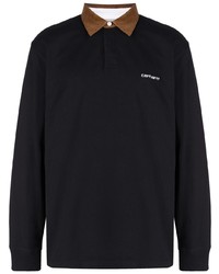 Мужской черный свитер с воротником поло от Carhartt WIP