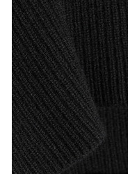 Женский черный свитер с круглым вырезом с вырезом от Michael Kors
