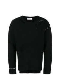Мужской черный свитер с круглым вырезом от Ambush