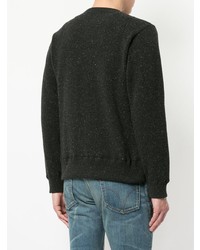 Мужской черный свитер с круглым вырезом от Hysteric Glamour